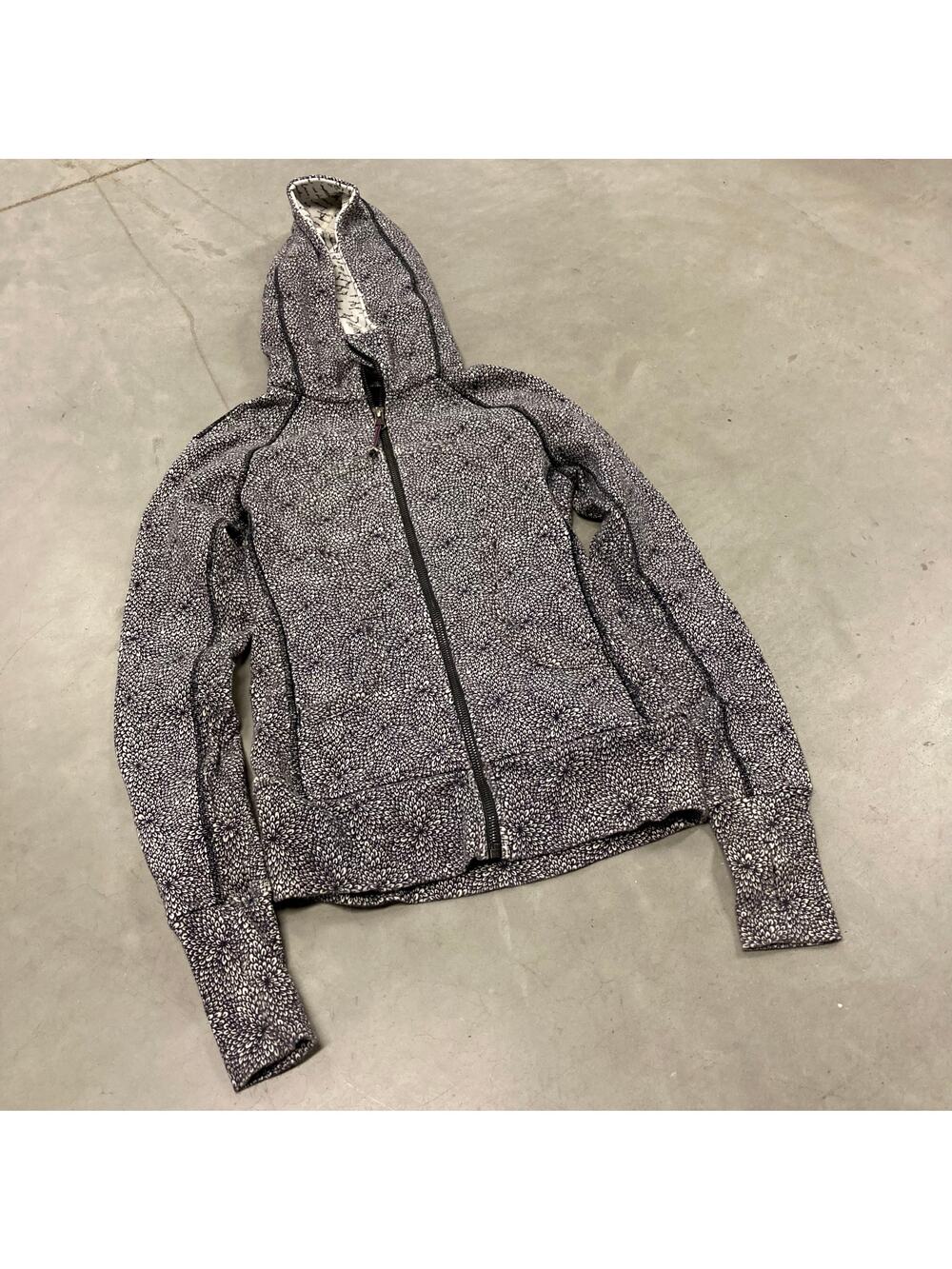 Gray Lululemon zip up hoodie